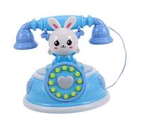 Garneck Retro Boy Girl Telephone Toy Interactive Communication Skills Training Various Play Modes Game Scenarios Engaging Old School Dial Phone for Birthday Party Favors