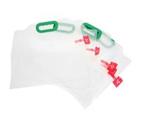 Garneck Reusable 4pcs Pack Fish Transport Bags for Oxygen Support PE Material Leak-Proof Design Live Fish for Aquaculture