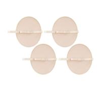 Garneck Reusable Underarm Sweat Pads Washable Cotton Cloth Material 2 Pairs for Sweating Women with Sweat Absorption, Beige Colour Underarm Pads Suitable for Office and Dates