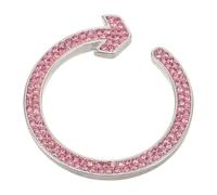 Garneck Rhinestone Car Push Start Button Ring Bling Engine Ignition Cover Sparkling Decoration for Women S Car Interior Accessories Stylish Start Stop Engine Trim