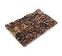 Garneck Rock Background for Reptile Tank Durable Aquarium Decoration for Fish and Turtle Tanks Natural Look Enhances Terrarium Scenes for Reptile Habitats