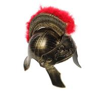 Garneck Roman Helmet for Adults Teens Comfortable Lightweight Cosplay Headgear for Halloween School Events Carnivals Antique Design with Detachable Plume Roman Costume Accessory