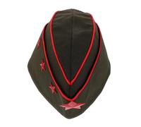 Garneck Russian Soldier Cap with Hard Edge and Design Lightweight Breathable Sailor Dance Hat for Men and Women Comfortable Fit for Performances Cosplay and Team Events