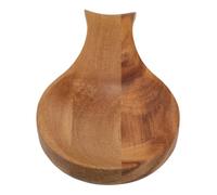 Garneck Rustic Acacia Wood Spoon Rest for Kitchen Counter Stove Top Utensil Holder for Spoons Spatulas and Tongs Compact Space Saving Design for Dining Table Decor
