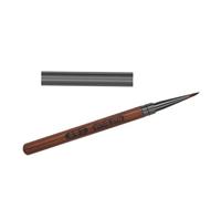 Garneck Sandalwood Nail Art Pen with Cap Ergonomic Triangular Handle for Precise Nail Painting Robust Fine Design Tool for Home and Professional Use