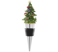 Garneck Santa Claus Wine Stoppers Christmas Tree Decorative Wine Accessory for Women