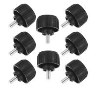 Garneck Scale Feet Replacement Precision Production Universal Compatibility 8pcs Rubber and Iron Material Maximum Load Bearing 30kg for Electronic Scale for Weighing Machine Platform