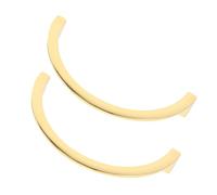Garneck Semi Circle Aluminum Alloy Cabinet Pull Handles Modern Drawer Pulls for Cupboards Dressers Kitchen and Bathroom Furniture Comfortable Grip Sturdy and Stylish Hardware