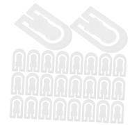 Garneck Shirt Back Clip Plastic Shirt Clips for Tightening Clothes Reusable Garment Clips for Shirts Ties Sleeves and Laundry Use Packing Clips for Straightening Collars and Folding