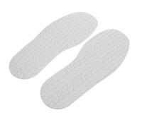 Garneck Shoe Sole Protector Non-Slip Pads for Sneakers, White Rubber Cushion with Anti-Noise Feature and Adjustable Cut Design, Suitable for Leather Shoes and Boot Repair