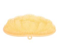 Garneck Silicone Feet Scrubber Shower Mat with Massage Pad for Foot and Back Skin Practical Design Removes Dead Skin Suitable for Shower