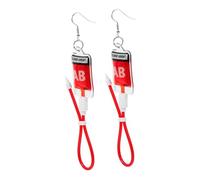 Garneck Simulated Earrings for Halloween Vampire Party Cute Dangle Charm Fashion Earrings for Women Mini Style Jewelry for Party Dress up