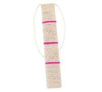 Garneck Sisal Hanging Cat Scratcher Mat Natural Corner Scratching Pad for Door Floor Entertainment Healthy Claw Care Random Color Random Color