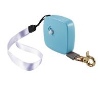 Garneck Small Dog Leash Cat Leash Retractable Dog Traction Rope Easy to Control Distance Tear and Wear Resistant Nylon Abs Mini Size Reinforced Design for Outdoor Activities Cats