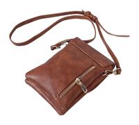 Garneck Small PU Leather Cell Phone Purse Wallet Stylish Crossbody Bag for Women with Adjustable Strap for Travel and Casual Use Unique Design with Multiple Compartments