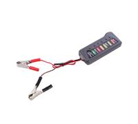 Garneck Smart Battery Tester with LED Display and Professional Alligator Clip Multi Battery Analyzer for Aa Aaa Button Operation Voltage and Capacity Checker