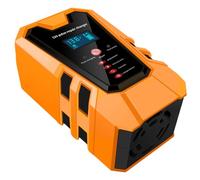 Garneck Smart Car Battery Charger with Pulse Repair Automatic Trickle Maintenance for Motorcycles Cars Trucks Lawn Mowers Uk Plug Multi-protection Voltage Display