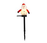 Garneck Solar Santa Claus Garden Light LED Outdoor Landscape Lamp Energy-Saving Christmas Decoration for Lawn Pathway Patio