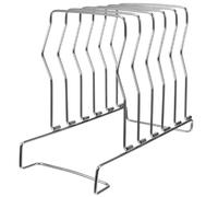 Garneck Sous Vide Rack Sous Vide Rack Stainless Steel Steak Divider Frame Adjustable Detachable Spiral Divider for Steak Meat Food Holder