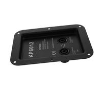 Garneck Speaker Terminal Connector Easy to Install Metal Speaker Junction Box Square Iron Construction Lightweight Design for and Occasions Stage Equipment