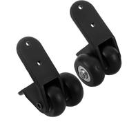 Garneck Stage Sound Footsteps Replacement Wheels Plate Swivel Caster Wheel for Rolling Speaker Smooth Silent for Trolley Luggage