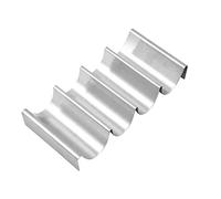 Garneck Stainless Burritos Stand Metal Taco Holders for Hot Dogs Chicken Rolls Pancakes Perfect for Kitchen