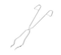 Garneck Stainless Steel Crucible Clamp High Corrosion Resistance Laboratory Beaker Tong Practical Classroom Accessory for Safe Handling