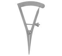 Garneck Stainless Steel Eyelid Measurement Gauge for Precision Double Eyelid Surgery with Practical Design and Easy to Carry Features, for Cosmetic Use and Traveling