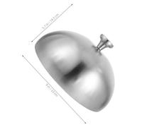 Garneck Stainless Steel Food Dome Basting and Melting Dome for Steak Seafood Cheese Dustproof Serving Plate Cover for Home Party and Everyday Use
