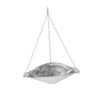 Garneck Stainless Steel Grain Weighing Pan with Chain Mechanical Scale Pan for Industrial Hanging Scales Fast Attachment Tray for Bulk Weighing Scoop in Food and Grocery Use