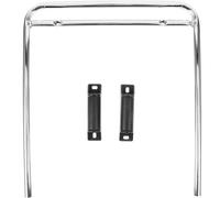 Garneck Stainless Steel One-piece Footrest Rack for Office Chair with Expansion Bracket, Easy to Access Foot Stool Under Desk, Sturdy Electroplated Footrest for Comfortable Office Use