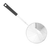 Garneck Stainless Steel Pasta Noodle Spoon with Mesh Strainer and Oil-draining Skimmer Ladle for Kitchen Cooking Lightweight Colander Scoop with Anti-Scald Handle Suitable for Home
