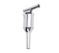 Garneck Stainless Steel Sausage Stuffer Small Kit with Steel Filler Tube for Home Sausage Making and Meat Filling Tool