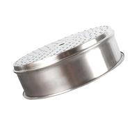 Garneck Stainless Steel Steamer Basket Kitchen Cookware for Steaming Food Heat Resistant Cooking Rack for Bread Rice Eggs Seafood Practical Home Steam Tool