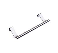Garneck Stainless Steel Towel Hanger over Door Wall-mounted Towel Rail Single-bar Organizer Space-saving for Home Kitchen Rv