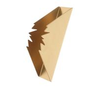 Garneck Stainless Steel Upright Napkin Holder Triangular Stable Tissue Dispenser for Dining Tables Kitchen Cafe Restaurant Bar Farmhouse Picnic