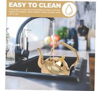 Garneck Stainless Steel Water Kettle with Infuser Hammered Design Household Tea Pot for Daily Use Hot Beverages with Comfortable Handle and Built in Strainer