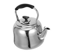 Garneck Stainless Steel Whistling Kettle for Stovetop Large Capacity Hot Water Tea Pot with Comfortable Grip Compatible with Induction Gas Electric Stoves for Home Dorm Camping Safety