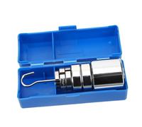Garneck Steel Slotted Weights for High School Physics Lab Experimental for Mechanics Versatile Weight Options for Educational Use User-friendly Design for Science Classrooms