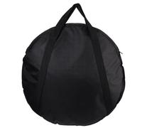 Garneck Storage Bag Pouch Holder Round Cymbal Bag Cymbals Bag Compartments Cymbal Bag with Strap Cymbal Carrying Bag Instrument Tote Bag The Tote Bag Cymbal Cases and Bags Black Cotton