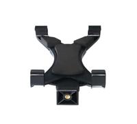 Garneck Tablet Stand Tripod with Plastic Clamp Black Live Streaming Tablet Holder Compatible for Ipad and Other Devices Portable Supporter for Home and Outdoor Use