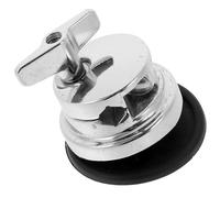 Garneck Tom Drum Kit Mount Bracket Versatile Drum Set Accessory with Silver Plated Iron for Floor Tom Leg Clamp, to Improve Drumming Technique, Sl nd Sturdy Hardware Stage and Studio