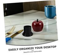 Garneck Toothpick Holder Dispenser Home Decor Toothpick Dispenser Kitchen Gadget Portable Pocket Picks Organizer Red