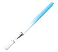 Garneck Touch Screen Stylus Pen for Tablet and Smartphone, Capacitive Electronic Stylus with High Sensitivity, Gradient Blue-White Color, Suitable for Drawing and Writing on Touch Screens