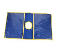 Garneck Traffic Cone Sleeve with Pockets High Visibility Safety Sign Versatile Warning Signal for Outdoor Sports Construction Parking and Highway Maintenance Blue