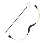 Garneck Tribal Bow and Arrow Costume Prop Set for Halloween Cosplay Primitive Party Role Play Stage Performance Accessory Lightweight Decorative Halloween Life Props