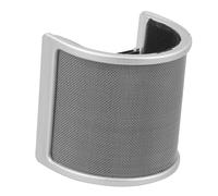Garneck U Shaped Microphone Pop Filter with Sponge Cover for Speech Recognition and Live Broadcast