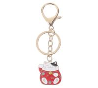 Garneck Unique Luck Cat Keychain Kawaii Fortune Cat Key Ring Adorable Cat Decor for Bag Keychain Charm 1pc