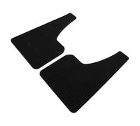 Garneck Universal Car Tire Mud Flap Pair, Black Edge Plastic Auto Mudguards for Suv and Pickup, Front Wheel Mud Guards with Sturdy Protection for Off-Road and Road Use