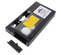 Garneck VHS-C to VHS Cassette Adapter Converter for Video Player Playback Digital Conversion Tool Compatible VHS-C Camcorder Tapes, Conversion Accessory for VHS Recording and Playback